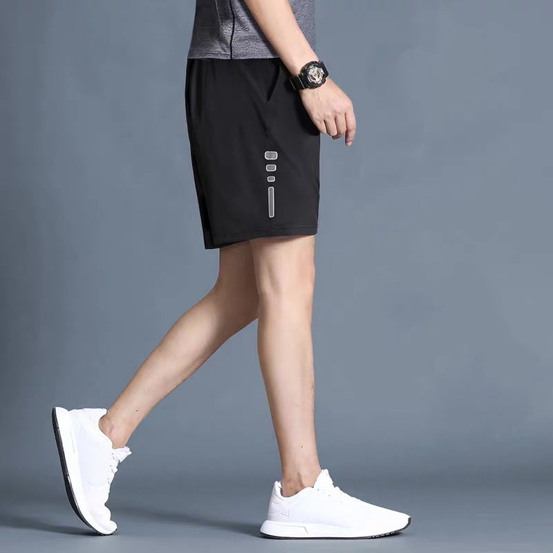 Men's Summer Relaxed Sports Fitness Shorts Product information: Style: Sports Pant type: loose fitting Length: shorts Suitable for: young people Main fabric composition: polyester (polyester) Color: Water droplets, check, solid color Size Information: Siz