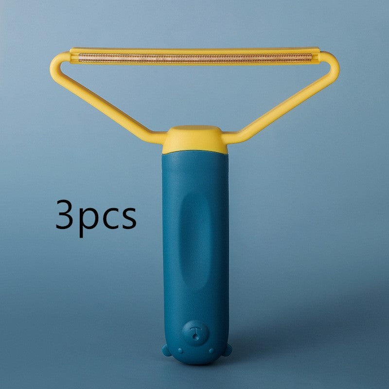 Pet Cat Dog Hair Remover Dematting Comb Double-sided Sofa Clothes Shaver Lint Rollers For Cleaning Pets Comb Brush Removal Mitts Brush Overview: 1. It is very suitable for washing clothes, bedding, furniture, and car interiors. 2. Clothes shaver You can u