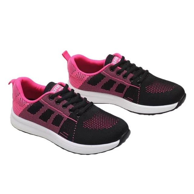 Womens Flats Sneakers Mesh Breathable Elevate your everyday look while ensuring comfort with these Women Flats Sneaker Mesh Breathable shoes. Delivering on both fashion and practicality, they feature a unique mesh design which keeps your feet cool no matt