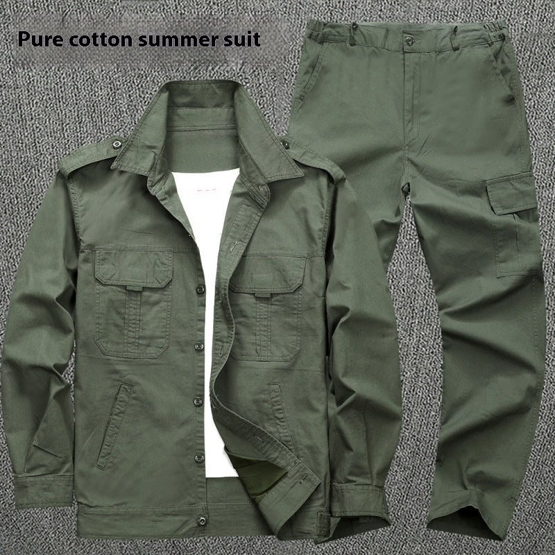 Welding Anti-scald Workshop Large Pocket Workwear Suit