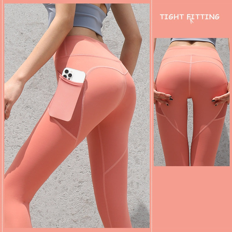 Gym Sport Seamless Leggings With Pockets Push Up High Waist Pants Women Fitness Running Yoga Pants Gym Sport Seamless Leggings Product Information: Suitable for sports: running, fitness equipment, fitness and body building Applicable gender: Female Suitab