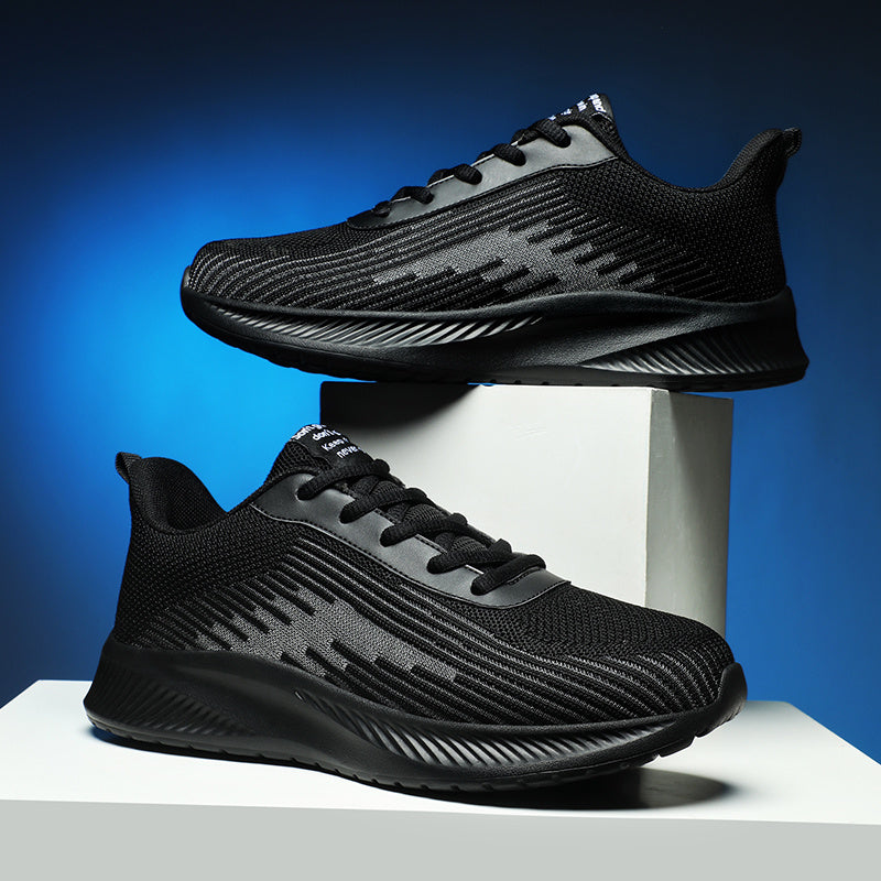 Men's And Women's Trendy Red Sneakers Knit Breathable Wear-resistant Non Slip Lace-Up Outdoor Walking Shoes r Men's And Women's Trendy Red Sneakers Knit Breathable Wear-resistant Non Slip Lace-Up Outdoor Walking Shoes r Men shoe