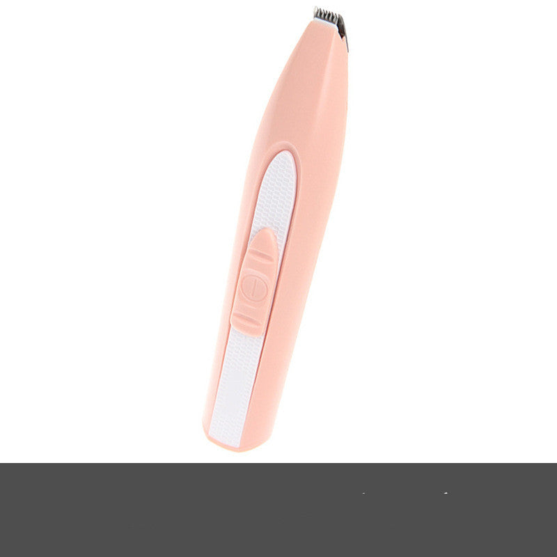 Pet Shaving Pet Hair Clippers Shaver Dog Hair Pusher Product information: Material: Ceramic Product Category: Electric Clippers Specifications: as shown in the figure Specifications: 16cm in length and 3cm in width and 2.8cm in thickness 1 white: battery