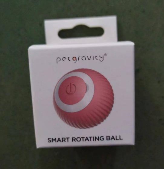 Cat Gravity Intelligent Rolling Ball Tease Toy Pet Automatic Rotating Ball Overview: 1. 43mm in "claw control" Different from the traditional rolling ball size on the market More suitable for cats The 'sense of control' of primitive hunting 2. Bionic Moti