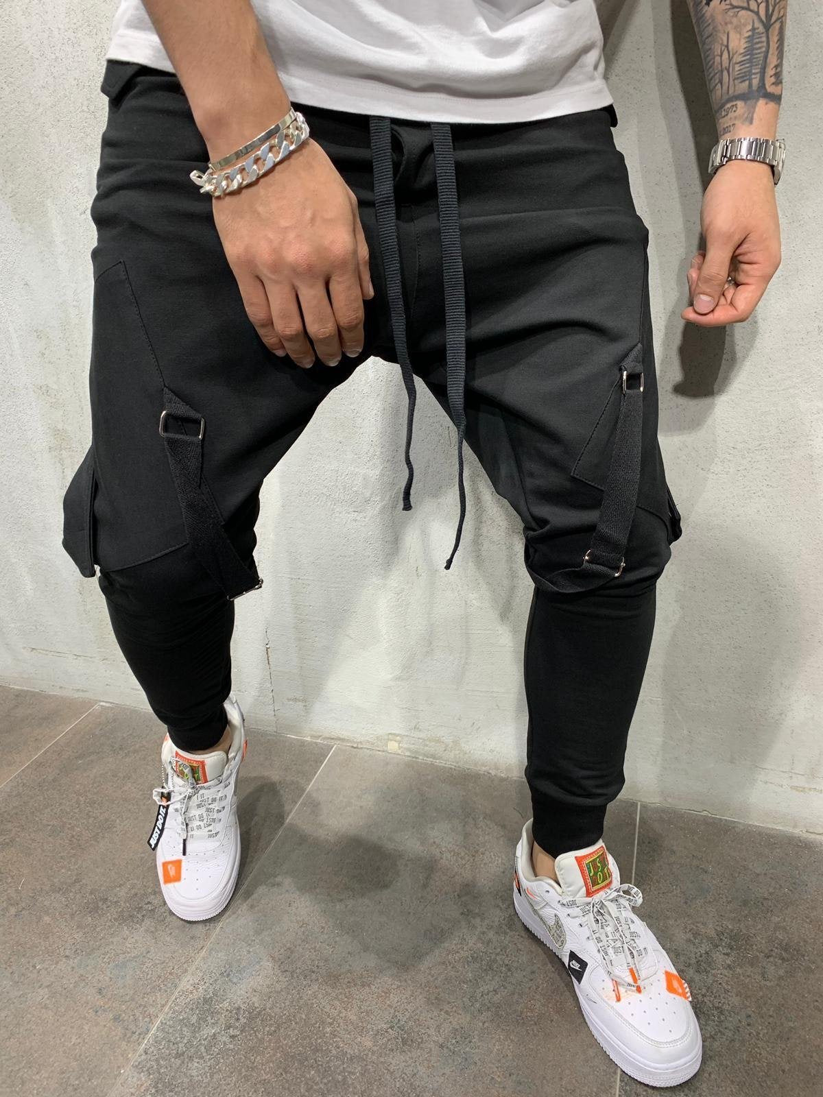 Men's sweatpants tethered Main fabric composition: polyester fiber (polyester) size length hip M 100 102 L 102 104 XL 104 106 XXL 106 108 XXXL 108 110 UNIT:CM 1. Asian sizes are 1 to 2 sizes smaller than European and American people. Choose the larger siz