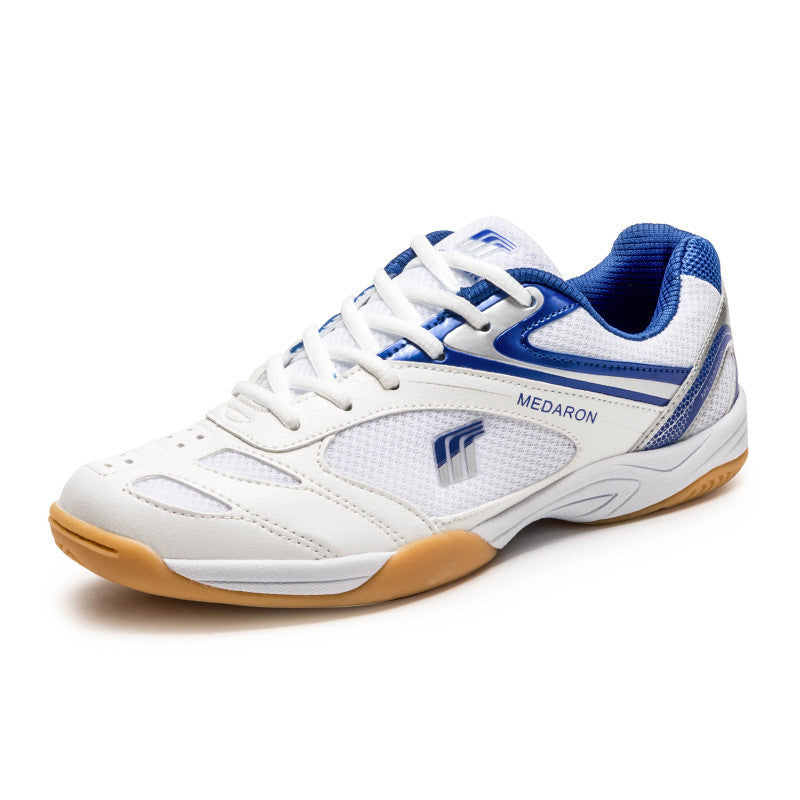 Mesh Table Tennis Sneaker Competition Training Running Shoes Product information: Color: 615 white red, 615 white blue Size: 35, 36, 39, 38, 40, 41, 42, 43, 37, 44, 45 Sole craft: viscose shoes Sole material: rubber Toe holder shape: round head Outsole ma