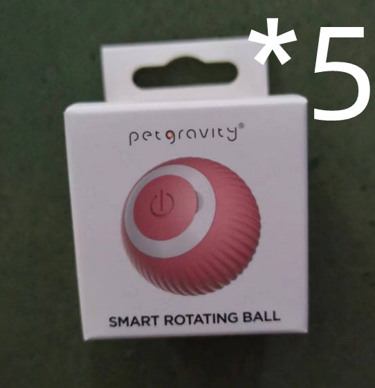 Cat Gravity Intelligent Rolling Ball Tease Toy Pet Automatic Rotating Ball Overview: 1. 43mm in "claw control" Different from the traditional rolling ball size on the market More suitable for cats The 'sense of control' of primitive hunting 2. Bionic Moti