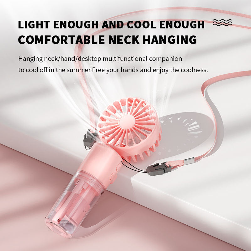 Portable Handheld Spray Fan 4-Speed Water Spray Mist Fan Summer Cooling Artifact USB Charging Summer Supplies Outdoor Mini Fan Overview: 1. This handheld mist fan perfectly combines the two functions of mist and fan. Whether it is a hot summer day or a dr
