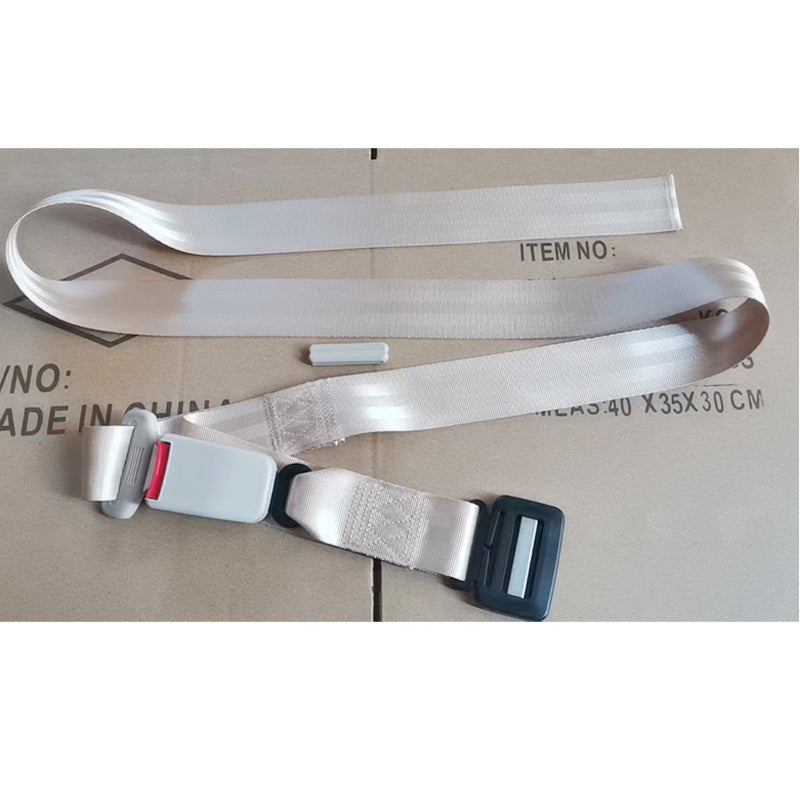 Pregnant Women's Car Seat Belt Belly Support Safety Belt Product information: Material: polyester ABS 45 steel Size: Black snap maternal safety belt, simple maternal safety belt, beige snap maternal safety belt, red snap maternal safety belt, Installation