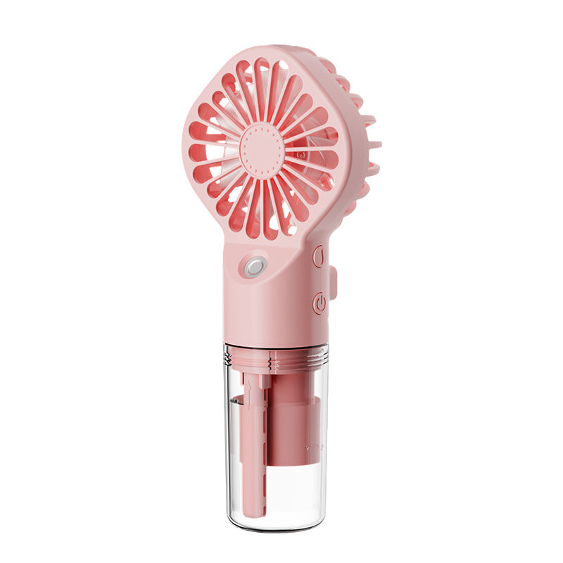 Portable Handheld Spray Fan 4-Speed Water Spray Mist Fan Summer Cooling Artifact USB Charging Summer Supplies Outdoor Mini Fan Overview: 1. This handheld mist fan perfectly combines the two functions of mist and fan. Whether it is a hot summer day or a dr