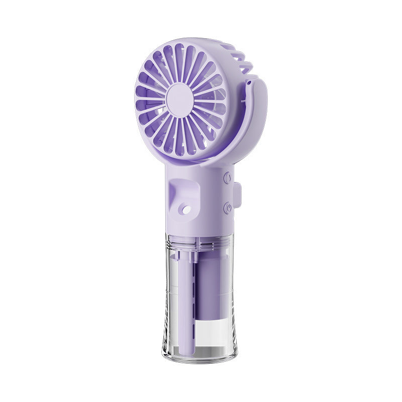 Portable Handheld Spray Fan 4-Speed Water Spray Mist Fan Summer Cooling Artifact USB Charging Summer Supplies Outdoor Mini Fan Overview: 1. This handheld mist fan perfectly combines the two functions of mist and fan. Whether it is a hot summer day or a dr