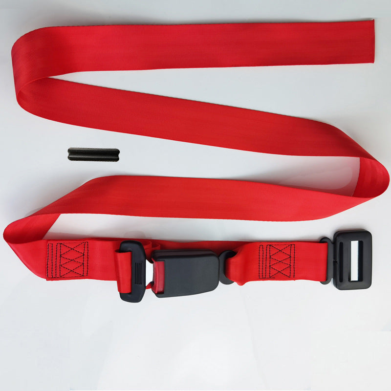 Pregnant Women's Car Seat Belt Belly Support Safety Belt Product information: Material: polyester ABS 45 steel Size: Black snap maternal safety belt, simple maternal safety belt, beige snap maternal safety belt, red snap maternal safety belt, Installation