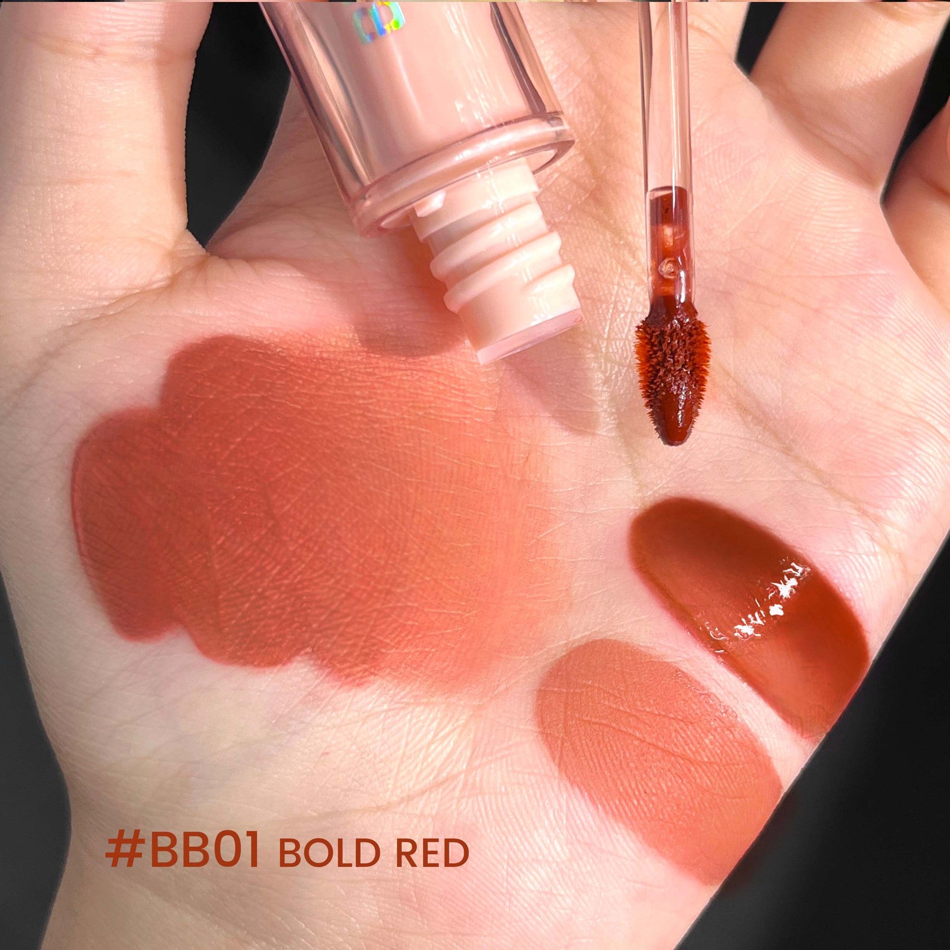 Waterproof And Durable Water Mist Color Holding Lip Lacquer Product information: Efficacy: waterproof, durable, easy to color, improve skin color, nonstick Cup Color:# BB01,# NU01,# NU02,# PP02 Specifications: Standard specifications Applicable skin type: