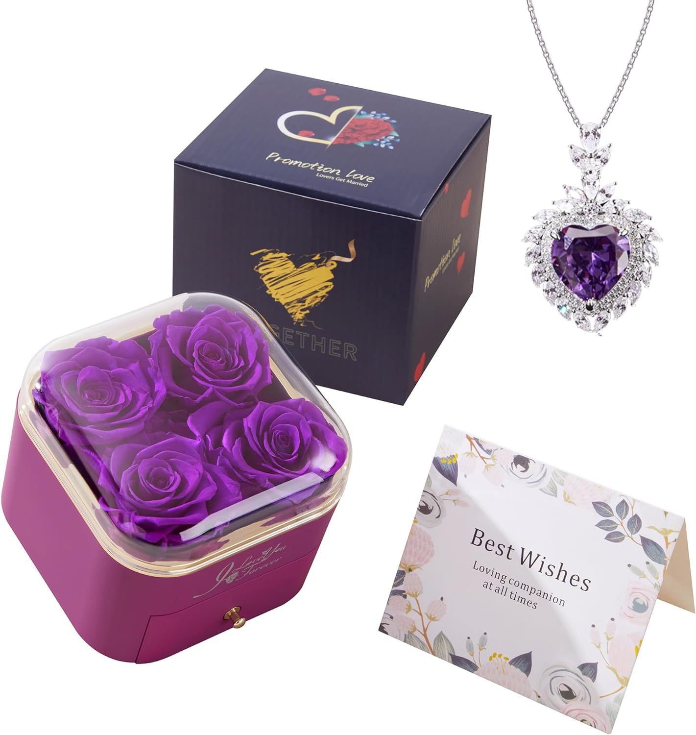 Valentines Day Rose Flower Drawer Jewelry Box Earrings Ring Necklace Storage Valentine's Day Gift Box Romantic Jewelry Packaging Box Overview: Applicable Occasions: Valentine's Day; Mother's Day; Christmas, Wedding, Birthday, Anniversary, etc. Perfect Gif
