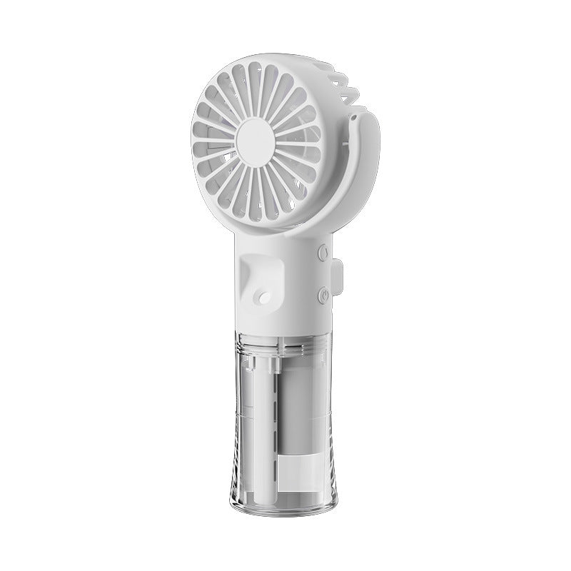 Portable Handheld Spray Fan 4-Speed Water Spray Mist Fan Summer Cooling Artifact USB Charging Summer Supplies Outdoor Mini Fan Overview: 1. This handheld mist fan perfectly combines the two functions of mist and fan. Whether it is a hot summer day or a dr