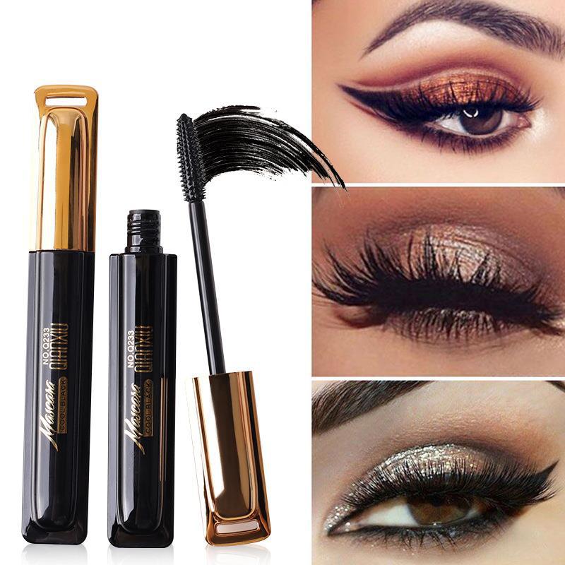 Waterproof Not Smudge Non-caking 4D Mascara Product information: Efficacy: long, thick, curly Color: Black Net content: 5g Category: Mascara Packing list: Mascara X1 Product Image: Waterproof Not Smudge Non-caking 4D Mascara Product information: Efficacy: