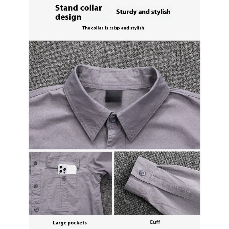 Welding Anti-scald Workshop Large Pocket Workwear Suit