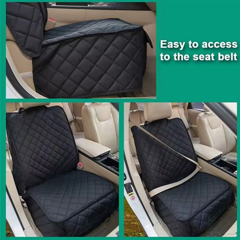 DOg Car Seat Cover, Waterproof Pet Front Seat Cover Vehicle Seat Protection, Scratch Proof & Nonslip Pet Car Seat Protector Dog Seat Cover For Cars, Trucks & SUV 【Dog Car Front Seat Cover】: A perfect solution for carrying your furry friend with you during