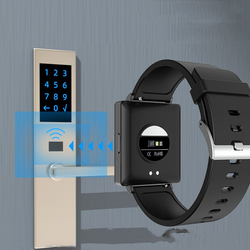 Smart Watch Body Temperature Blood Sugar Heart Rate Product information : Operation mode: touch+key. Wrist band material: tpu Strap style: sports Functions: waterproof, step counting, heart rate monitoring, blood pressure measurement, social entertainment