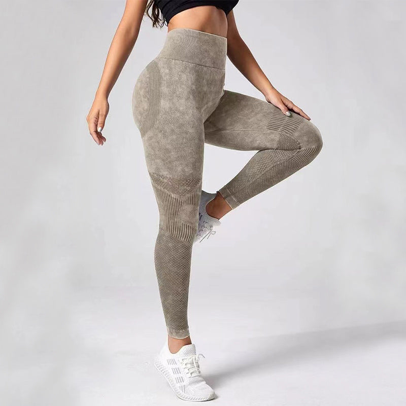 Hollow Design Seamless Leggings High Waist Hip Lifting Running Sports Fitness Yoga Pants Fashion Womens Clothing Product information: Material:nylon + spandex Style:Fashion Simple Features:Solid color Color:picture color Size Information: Note: 1. Asian s