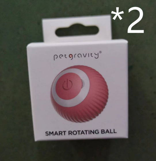 Cat Gravity Intelligent Rolling Ball Tease Toy Pet Automatic Rotating Ball Overview: 1. 43mm in "claw control" Different from the traditional rolling ball size on the market More suitable for cats The 'sense of control' of primitive hunting 2. Bionic Moti