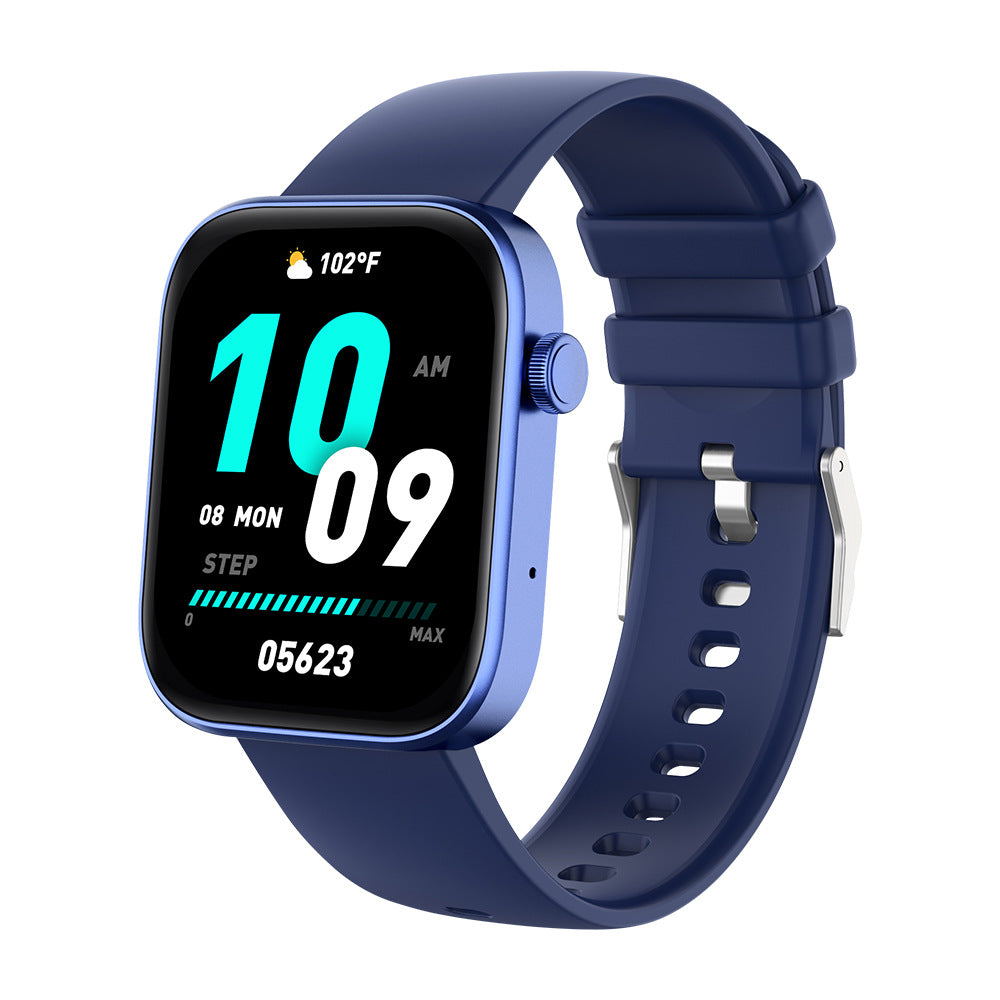 Sports Heart Rate Meter Step IP67 Waterproof Full Screen Smart Watch Product information: Color: black, gold, blue, light purple Battery capacity: 230mAh Operation mode: touch button Screen Type: TFT screen Battery life: 7-14 days Functions: Waterproof, s