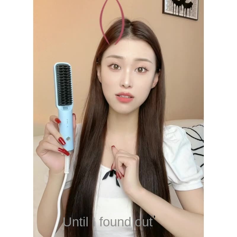 Straight Hair Comb Electric Hot Comb Straight Curly Hair Two-in-one Comb Three-speed Temperature For Different Needs Notice This product is divided into European and American standards. Please choose the appropriate one according to the country you are us