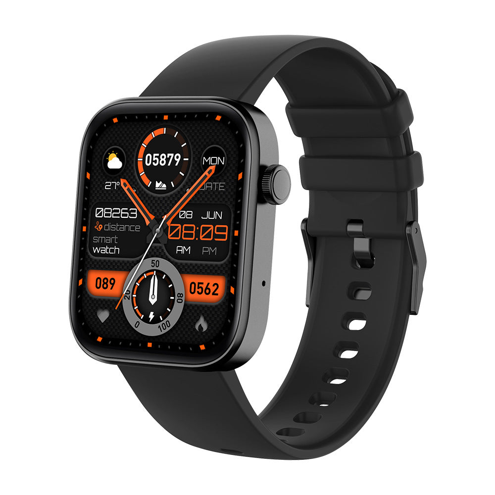 Sports Heart Rate Meter Step IP67 Waterproof Full Screen Smart Watch Product information: Color: black, gold, blue, light purple Battery capacity: 230mAh Operation mode: touch button Screen Type: TFT screen Battery life: 7-14 days Functions: Waterproof, s