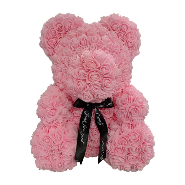 Rose Bear Heart Artificial Flower Our Rose Bear Heart Artificial Flower is the perfect way to show someone you care. This sophisticated symbol of appreciation comes in two sizes– 25 cm and 40 cm – making it perfect for a range of gift giving occasions. Th
