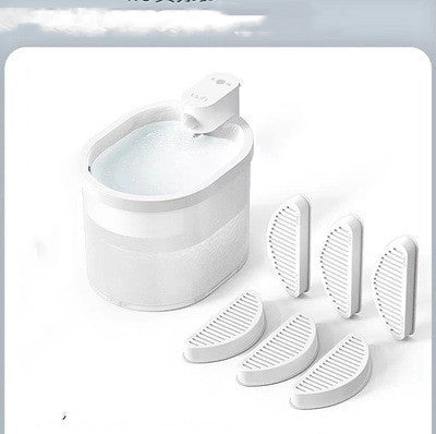 Youha Pet Cat Automatic Water Dispenser Intelligent Automatic Product information : Applicable object: cat Detachable: Detachable Color: Style 1: Second-generation water dispenser (with a filter element) Style 2: Second-generation ZERO filter element (6 p