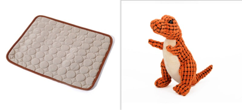 Pet Ice Mat Summer Pet Mat Dog Mat Cat Cooling Mat Pet Supplies Pet Cooling Supplies Pet Mat Product Information: Material: Cloth Product Category: Seat Cushion Item No.: Pet cold pad Color: pink, dark blue, light blue, gray, brown Specifications: 40*30CM