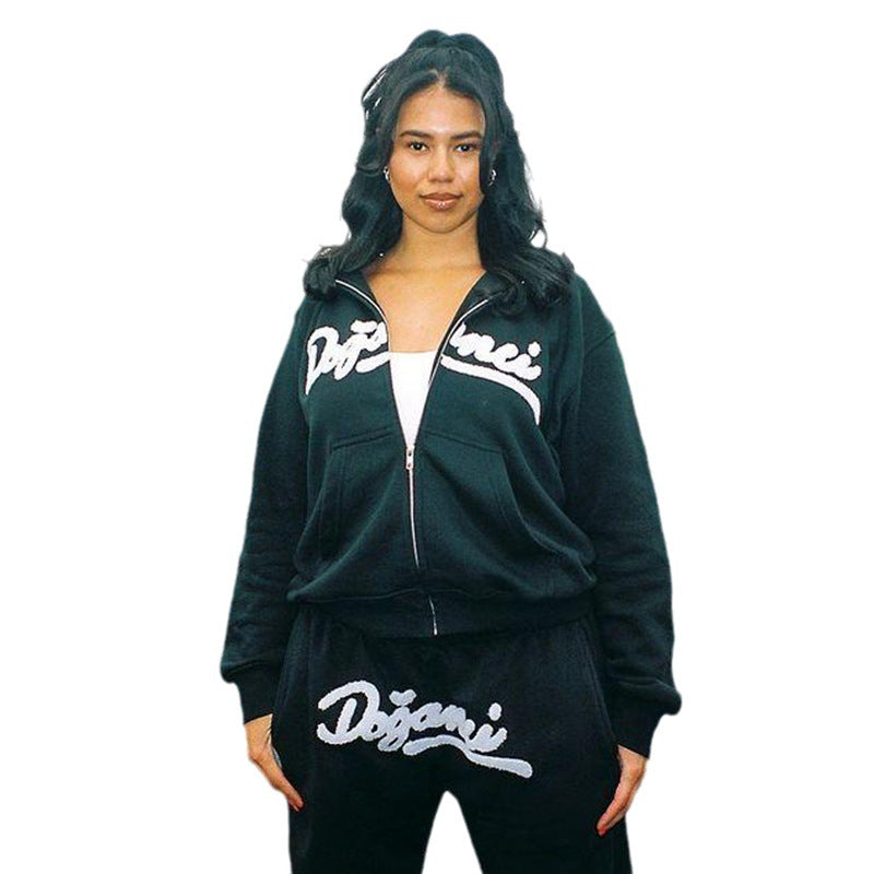 Men's Fashion Hooded Casual Sweatshirt Product information: Pattern: letters/numbers/text Color: blue, purple Size: M,L,XL,XXL Version: Loose Combination form: Single piece Popular elements: zipper Thickness: medium Fabric name: Polyester Applicable Gende