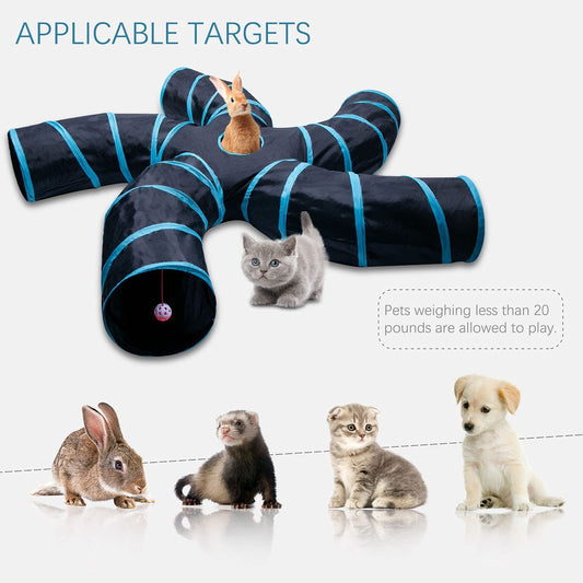 Tree Pattern Tunnel Pet Zhiyi Cat Toy Pets Supplies Dog Toys Product information: Size: 150cm in total length Specification: creative three channels Color: tree grain Material: polyester cloth Process: 3D double-layer cloth Weight: about 500g Size of sing
