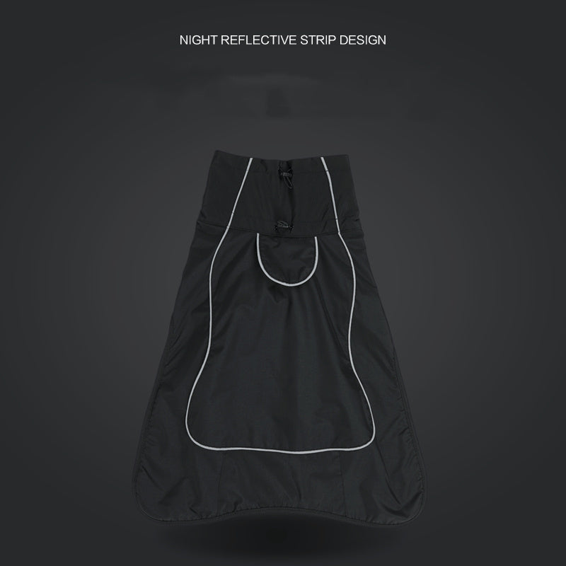 Medium And Large Dogs Handsome Winter Warm Clothing Snowproof Pet Supplies Product information: Material: Waterproof Nylon Product category: cotton clothes Style: leisure Applicable gender: general Color: army green, black Size: XS,S,M,L,XL,XXL Packing li