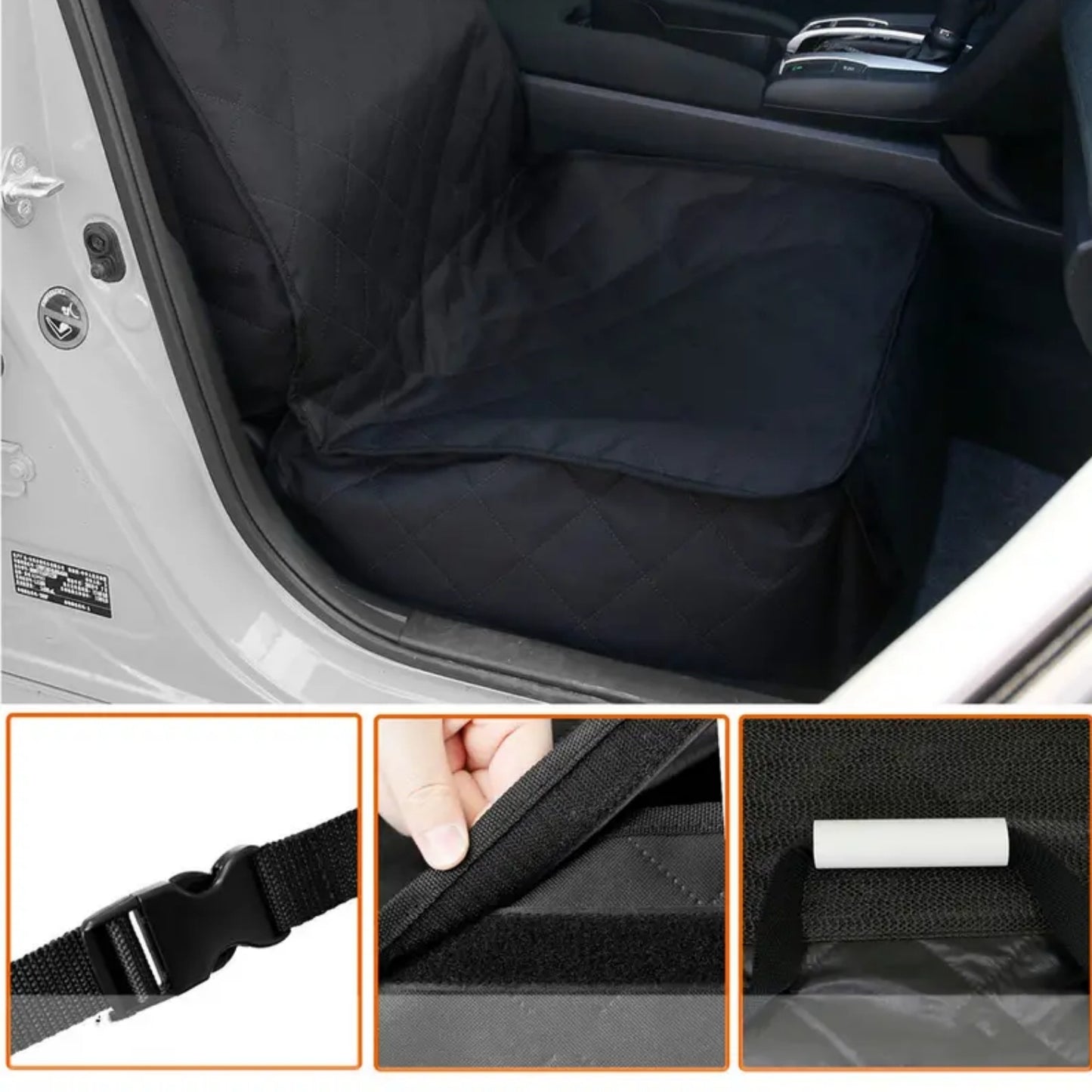 DOg Car Seat Cover, Waterproof Pet Front Seat Cover Vehicle Seat Protection, Scratch Proof & Nonslip Pet Car Seat Protector Dog Seat Cover For Cars, Trucks & SUV 【Dog Car Front Seat Cover】: A perfect solution for carrying your furry friend with you during