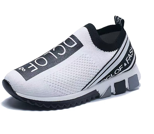 Flying Woven Sneakers Breathable Couple Coconut Shoes Women's Single Shoes Product information: Upper material: fabric Popular elements: slope heel, waterproof platform, color matching Supply category: spot Toe shape: round head Heel height: middle heel (