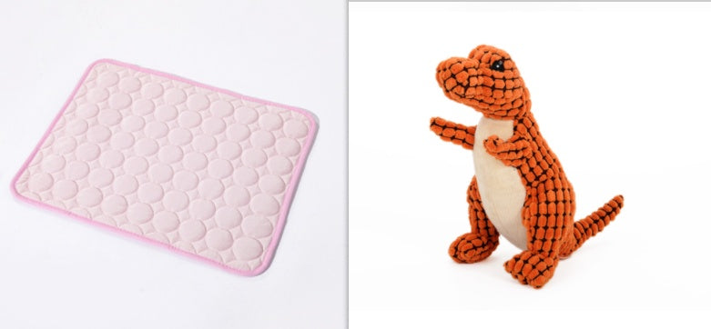 Pet Ice Mat Summer Pet Mat Dog Mat Cat Cooling Mat Pet Supplies Pet Cooling Supplies Pet Mat Product Information: Material: Cloth Product Category: Seat Cushion Item No.: Pet cold pad Color: pink, dark blue, light blue, gray, brown Specifications: 40*30CM