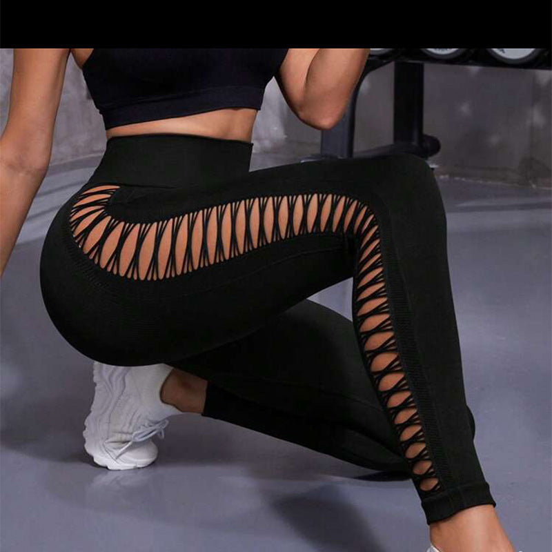 Hollow Tie Dye Printed Yoga Pants High Waist Butt Lift Seamless Sports Gym Fitness Leggings Slim Pants For Women Tight Trousers Overview: Unique design, stylish and beautiful. Good material, comfortable wear. A variety of colors, any choice. Product infor
