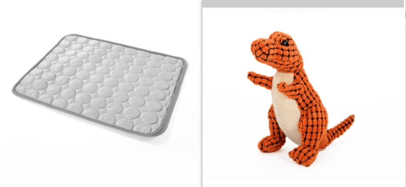 Pet Ice Mat Summer Pet Mat Dog Mat Cat Cooling Mat Pet Supplies Pet Cooling Supplies Pet Mat Product Information: Material: Cloth Product Category: Seat Cushion Item No.: Pet cold pad Color: pink, dark blue, light blue, gray, brown Specifications: 40*30CM