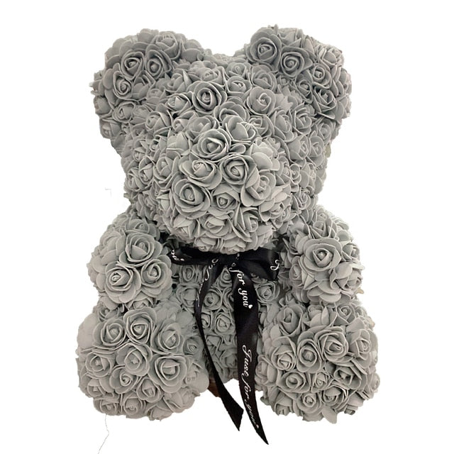 Rose Bear Heart Artificial Flower Our Rose Bear Heart Artificial Flower is the perfect way to show someone you care. This sophisticated symbol of appreciation comes in two sizes– 25 cm and 40 cm – making it perfect for a range of gift giving occasions. Th