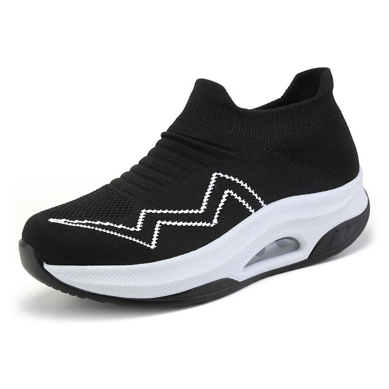 Women's Plus Size Women's Shoes Fei Woven Shaking Soles Mother's Shoe Covers With Increased Feet Overview: Unique design, stylish and beautiful. Good material, comfortable feet. A variety of colors, any choice. Specification: Style: Commuter Popular eleme