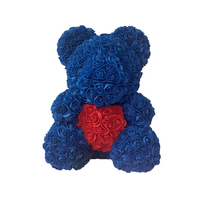 Rose Bear Heart Artificial Flower Our Rose Bear Heart Artificial Flower is the perfect way to show someone you care. This sophisticated symbol of appreciation comes in two sizes– 25 cm and 40 cm – making it perfect for a range of gift giving occasions. Th