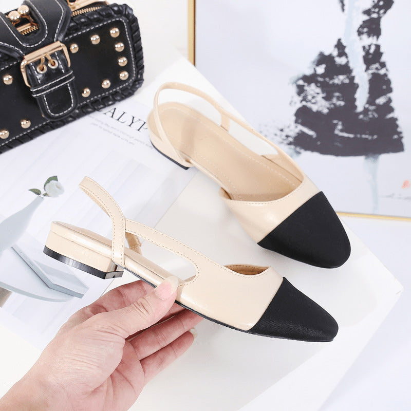 New Single Shoes Women Summer Ins With Skirt Shoes All-match Sandals Overview: Unique design, stylish and beautiful. Good material, comfortable feet. A variety of colors, any choice. Specification: Product category: fashion sandals Applicable age: adult U