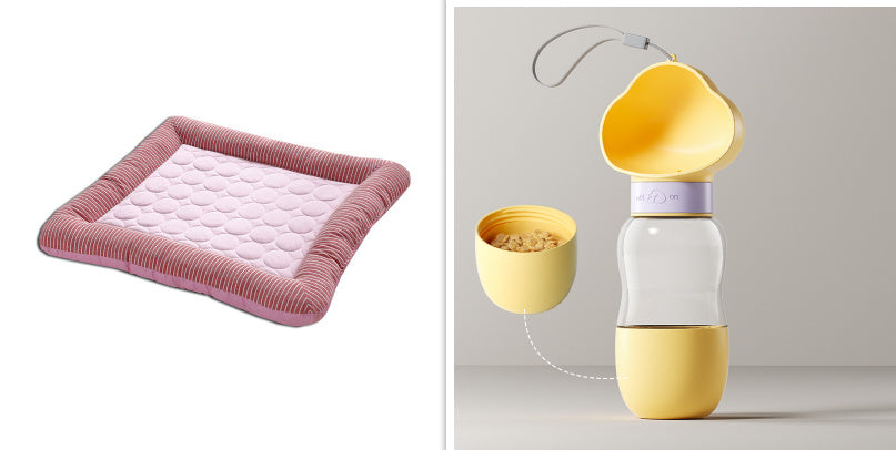 Pet Cooling Pad Bed For Dogs Cats Puppy Kitten Cool Mat Pet Blanket Ice Silk Material Soft For Summer Sleeping Blue Breathable Overview： 1. Cooling Material: The cooling mat is made of high-tech cooling cloth, which makes your pet enjoy a better cooling e