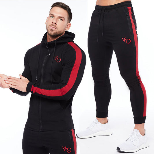 Gym Jogger Sports Suit Looking for the perfect gym jogger sports suit? Look no further! Our Gym Jogger Sports Suit is made of high-quality materials and designed for optimal performance. Featuring a sleek design, our sports suit is perfect for men who wan