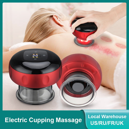 Electric Vacuum Cupping Massage Electric vacuum cupping massage is a therapeutic technique that combines the principles of traditional cupping therapy with the use of electric suction devices. Cupping therapy has been practiced for centuries in various cu