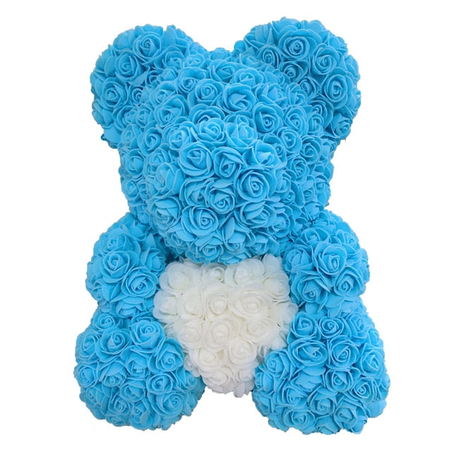 Rose Bear Heart Artificial Flower Our Rose Bear Heart Artificial Flower is the perfect way to show someone you care. This sophisticated symbol of appreciation comes in two sizes– 25 cm and 40 cm – making it perfect for a range of gift giving occasions. Th