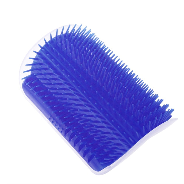 Cat Self Groomer Corner Brush Features:The product is designed according to the living habits of the cat.It plays the role of the rubbing of a cat.In combing the cat's hair, it can remove loose and shedding hair.It is equipped to attract the cat's eye, pr