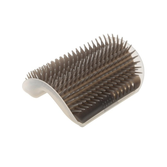 Cat Self Groomer Corner Brush Features:The product is designed according to the living habits of the cat.It plays the role of the rubbing of a cat.In combing the cat's hair, it can remove loose and shedding hair.It is equipped to attract the cat's eye, pr