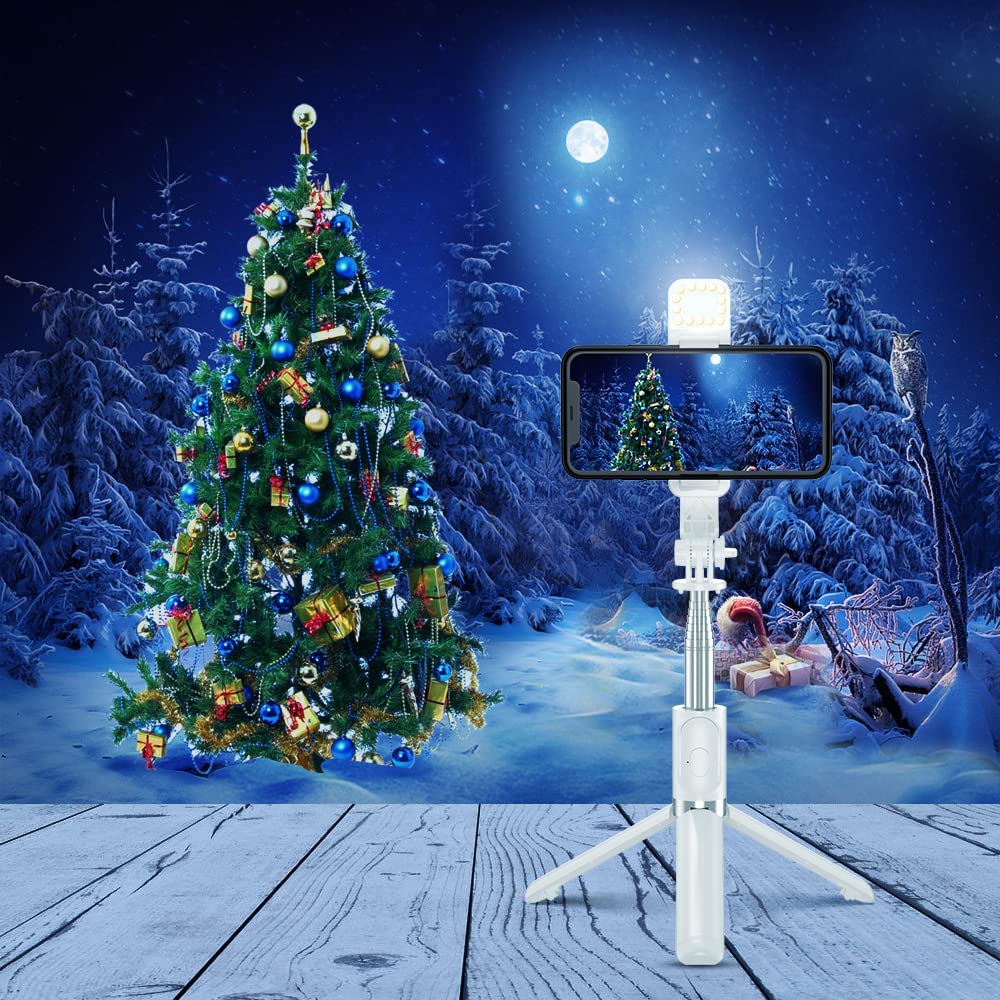 Wireless Bluetooth Selfie Stick Tripod Introducing the Wireless Bluetooth Selfie Stick with Foldable Portable Tripod – your perfect companion for capturing picture-perfect moments. This versatile gadget combines a selfie stick and tripod, offering you the